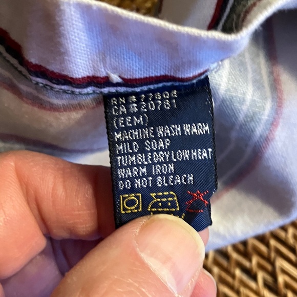 3 Tommy Hilfiger Vintage VTG Y2K 90s Shirts Men's L Button Down L/S - Picture 6 of 16